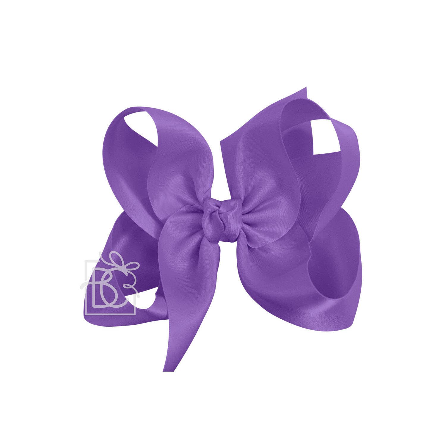 Beyond Creations, LLC - Wholesale Hair Bow - Kids - SATIN BOW ON CLIP72