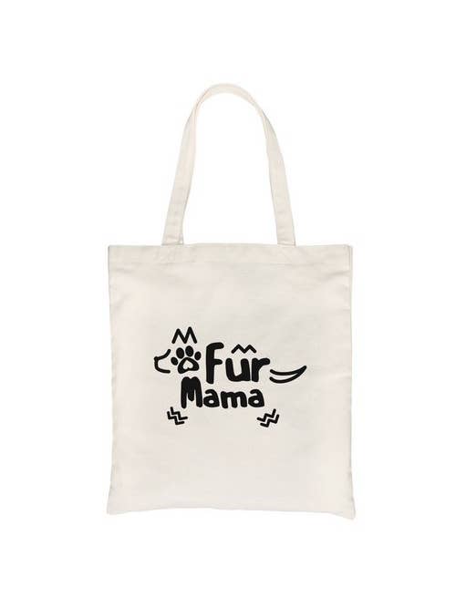 Fur Mama Canvas Bag for wholesale by 365 In Love