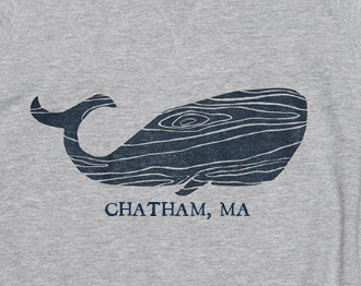 Cinder + Salt - Wholesale Screen Printed T-Shirt - Kids - Toddler Wood Grain Whale Tee3