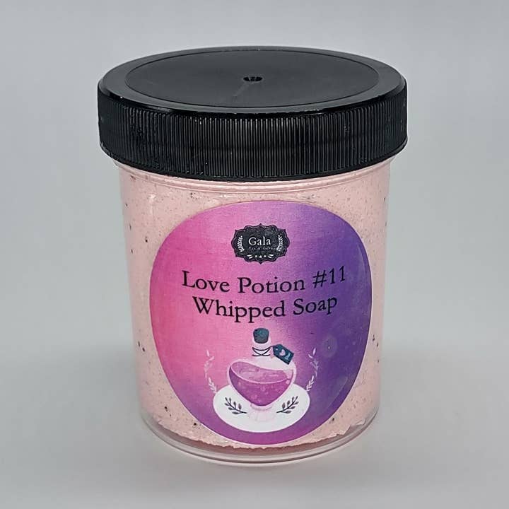 Love Potion #11 - Sapone montato, misura piccola per la vendita all'ingrosso da parte di Gala Tea and Gifts