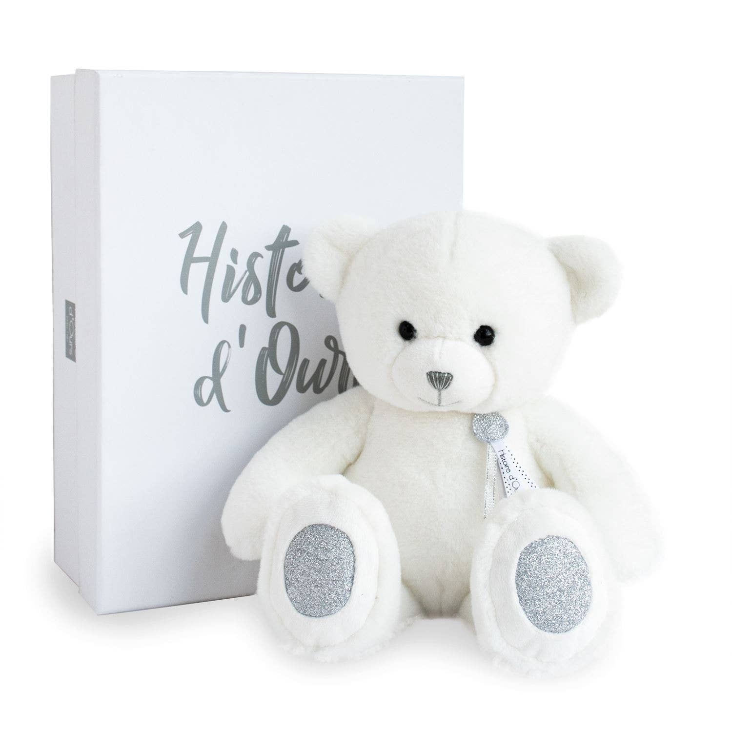 Doudou Et Compagnie - Wholesale Stuffed/Plush Toy - Kids & Baby - Charming Teddy Bear with Glitter Accents8
