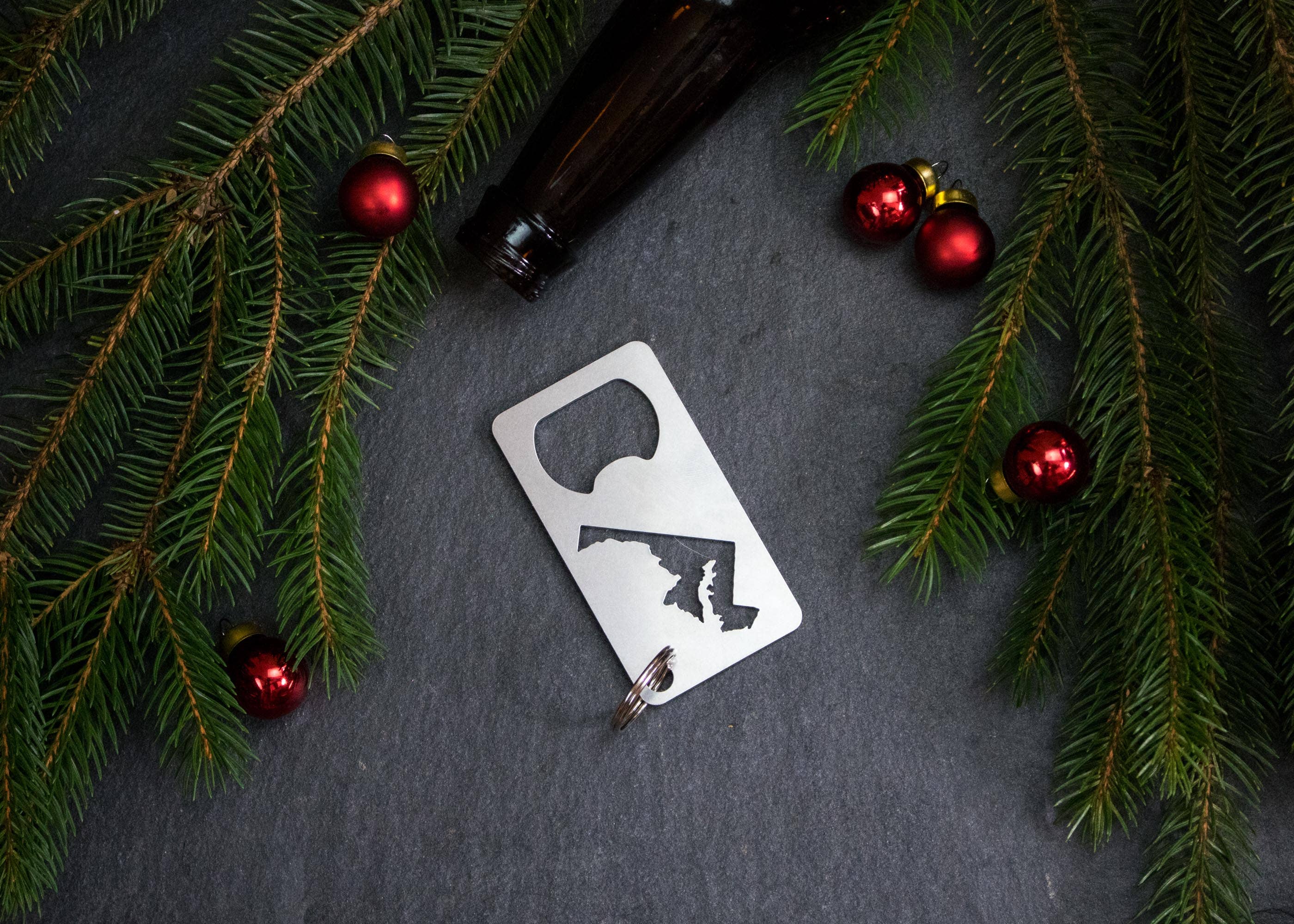 Iron Maid Art - Wholesale Bottle/Wine Opener - Maryland State Stainless Steel Beer Bottle Opener Gift Bar4