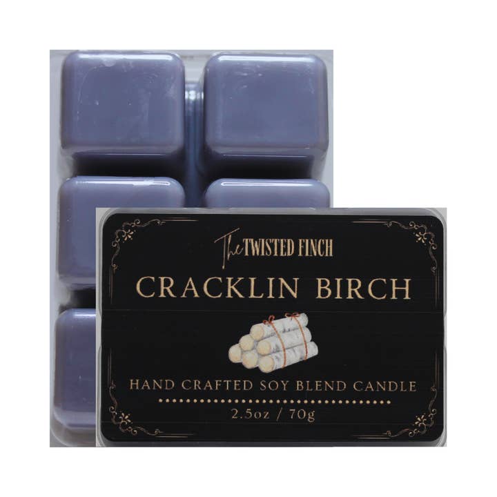 Cracklin Birch Wax Melts for wholesale by The Twisted Finch, LLC