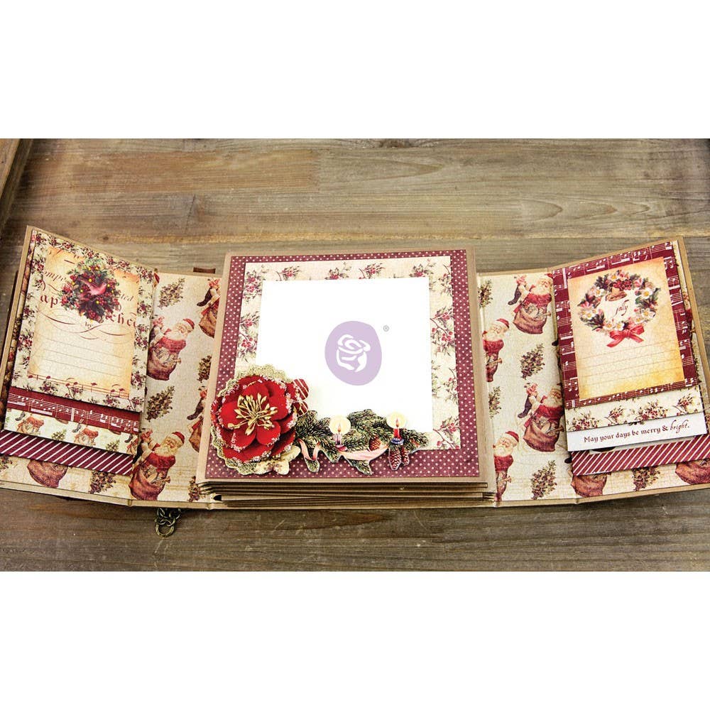 Prima Marketing Inc - Wholesale Scrapbook - Memory Hardware Album: Gatefold Large 6553509916541