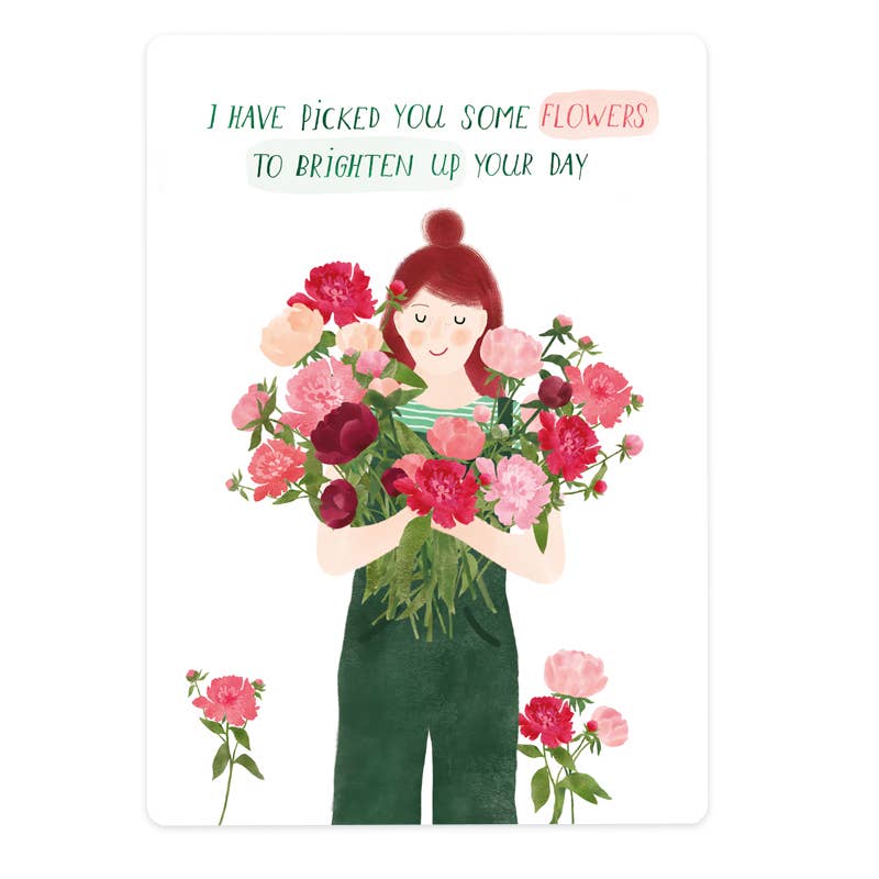 The Lemonbird - Vente Cartes de déclaration d'amour - carte peony flowergirl - demoiselle d'honneur pivoine0