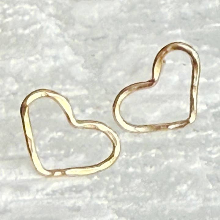 Bonnie Boardman Jewelry - Wholesale Stud/Post Earrings - Petite Heart Stud Earrings0