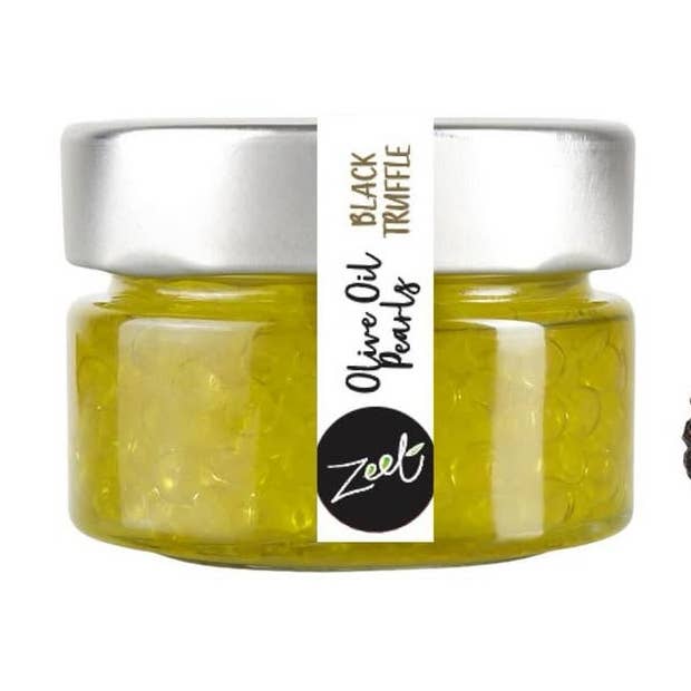 BLACK TRUFFLE EXTRA VIRGIN OLVIE OIL PEARLS 50G for wholesale by ZEET