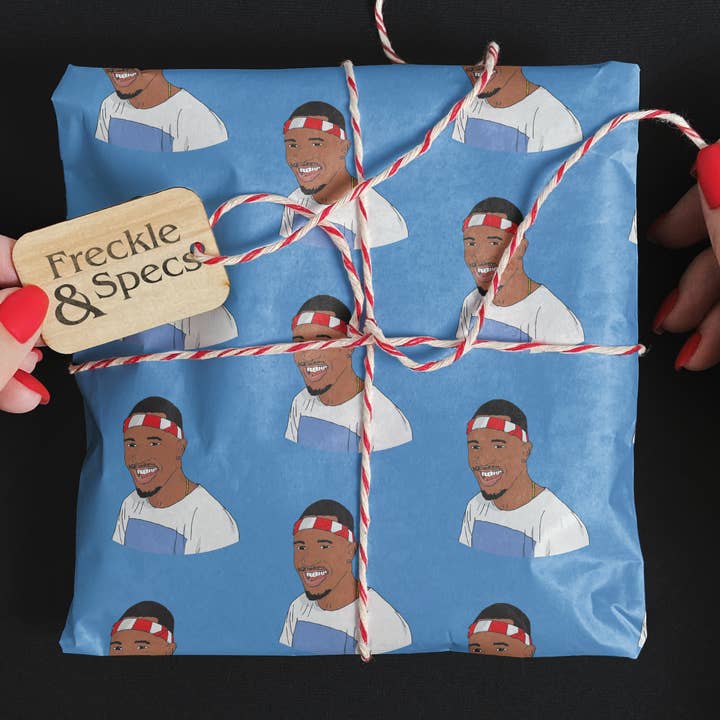 Chance the rapper Gift Wrap for wholesale by Freckle and Specs