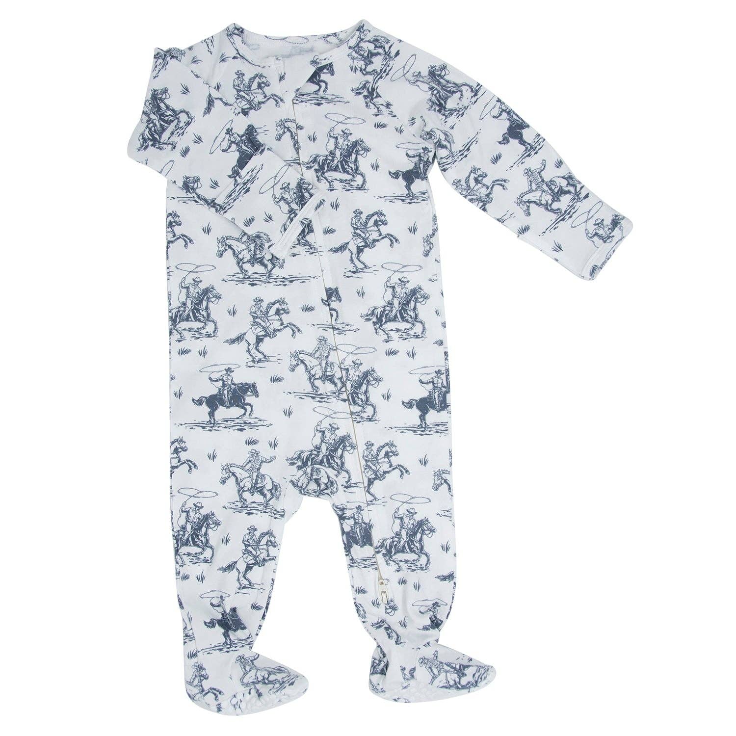 Rip's Ranch Zipper Footie for wholesale on Faire3