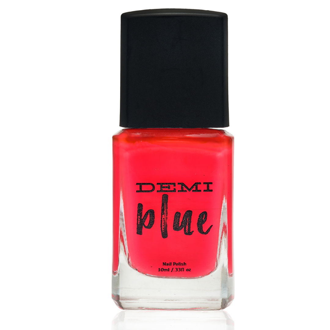 DEMIblue Clean and Vegan Nail Polish - Wholesale Nail Polish - Summer Dress Season – Red Orange Vegan Nail Polish8