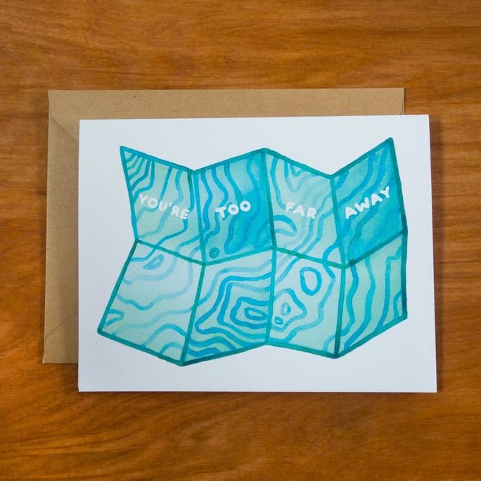 Far Away Box for wholesale by Pretty Bird Paper Co.