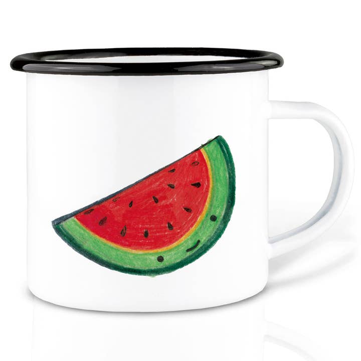 Enamel Mug – Watermelon for wholesale by LIGARTI