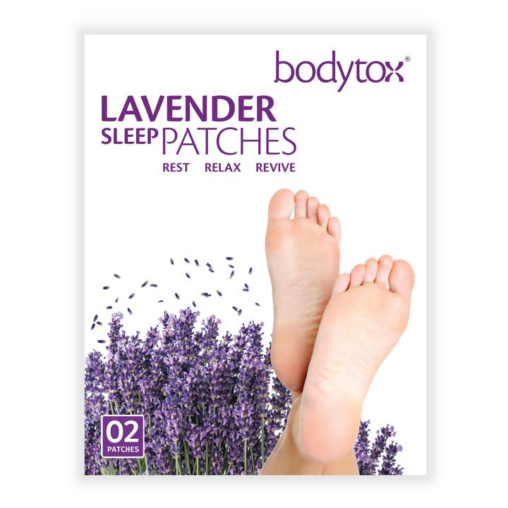 Lavender Sleep Foot Patches - Trial Pack (2 Patches) for wholesale by Bodytox