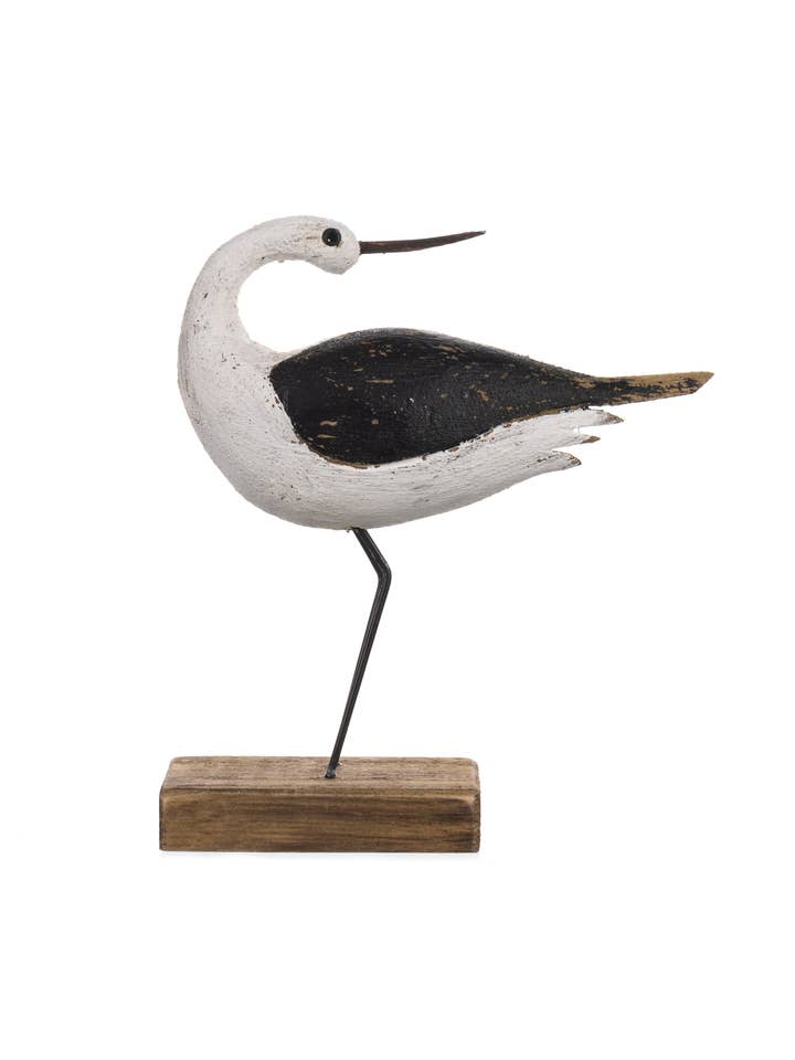 Oystercatcher On Plinth for wholesale by Shoeless Joe Ltd
