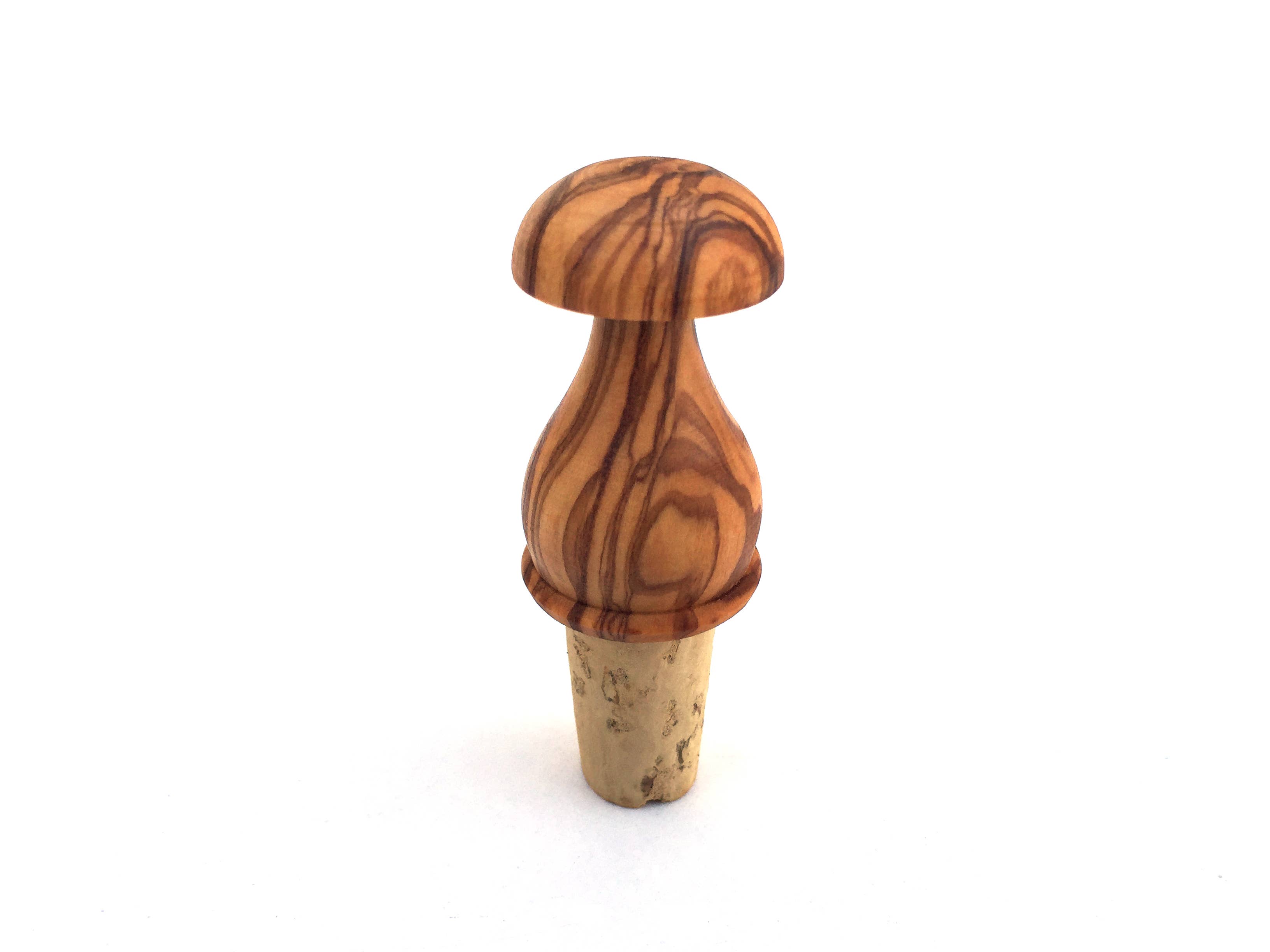 medina mood - Wholesale Wine Stopper - Handmade olive wood bottle stopper1