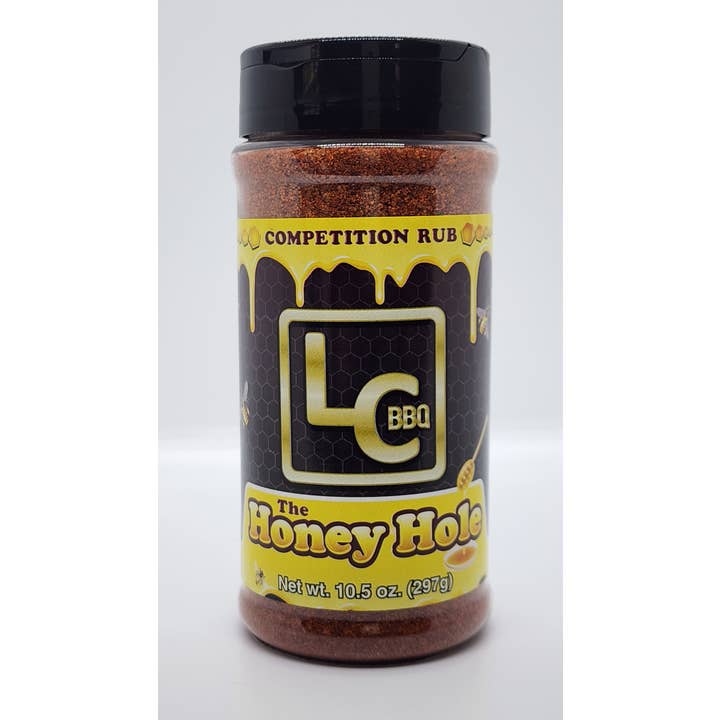 LC BBQ - Wholesale Rub - The Honey Hole - 10.5 oz Shaker