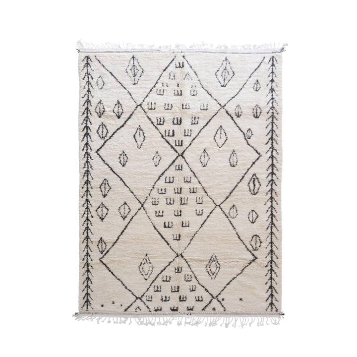 Marokkaans Berber tapijt van zuivere wol 246 x 353 cm voor wholesale door AFK Living