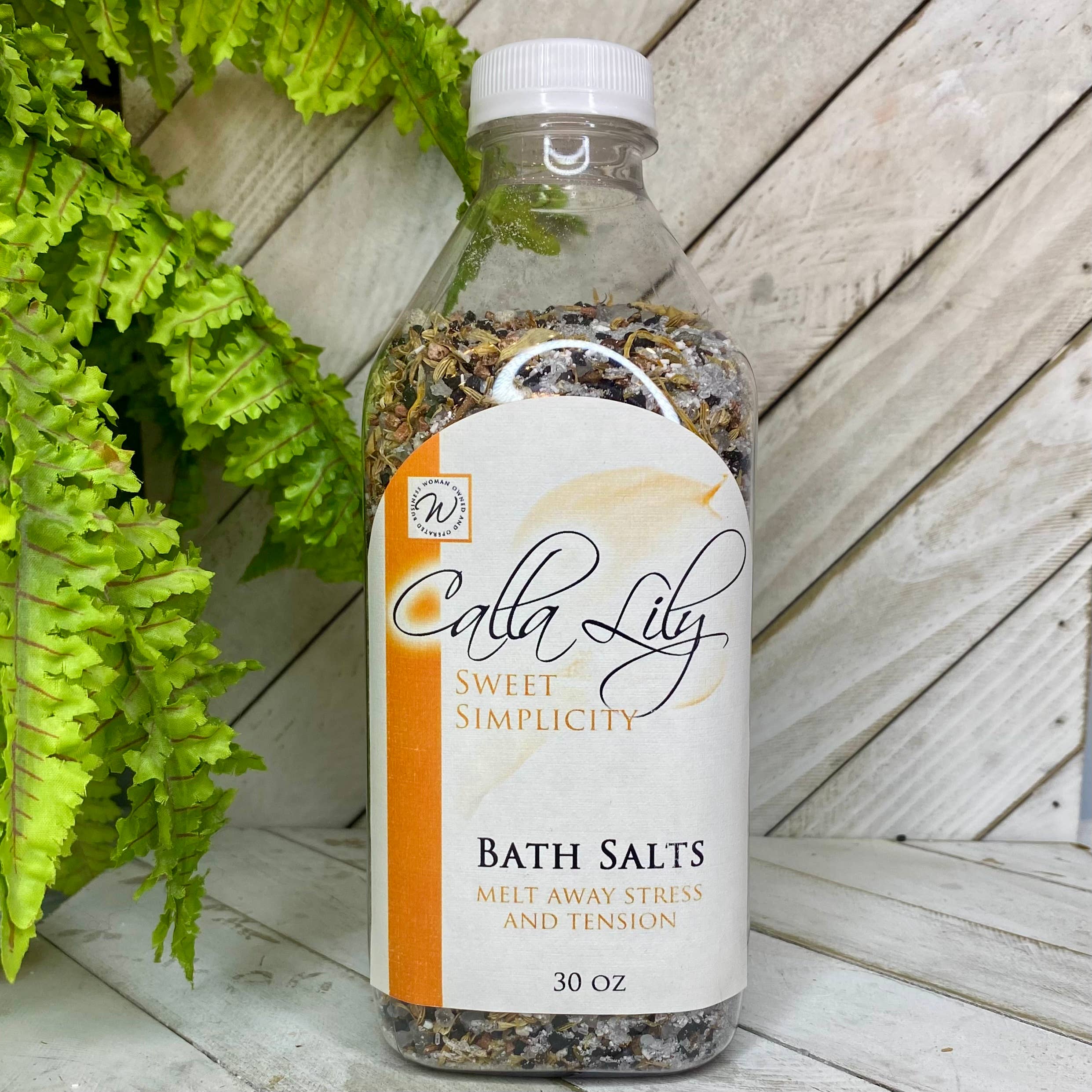 Calla Lily Cosmetics - Wholesale Bath salts - Sweet Simplicity Soak Bath Salts2