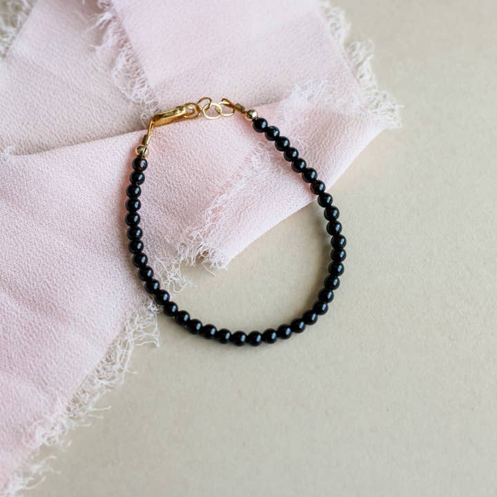 Joyful Bead Company - Wholesale Beaded Bracelet - Onyx Bracelet