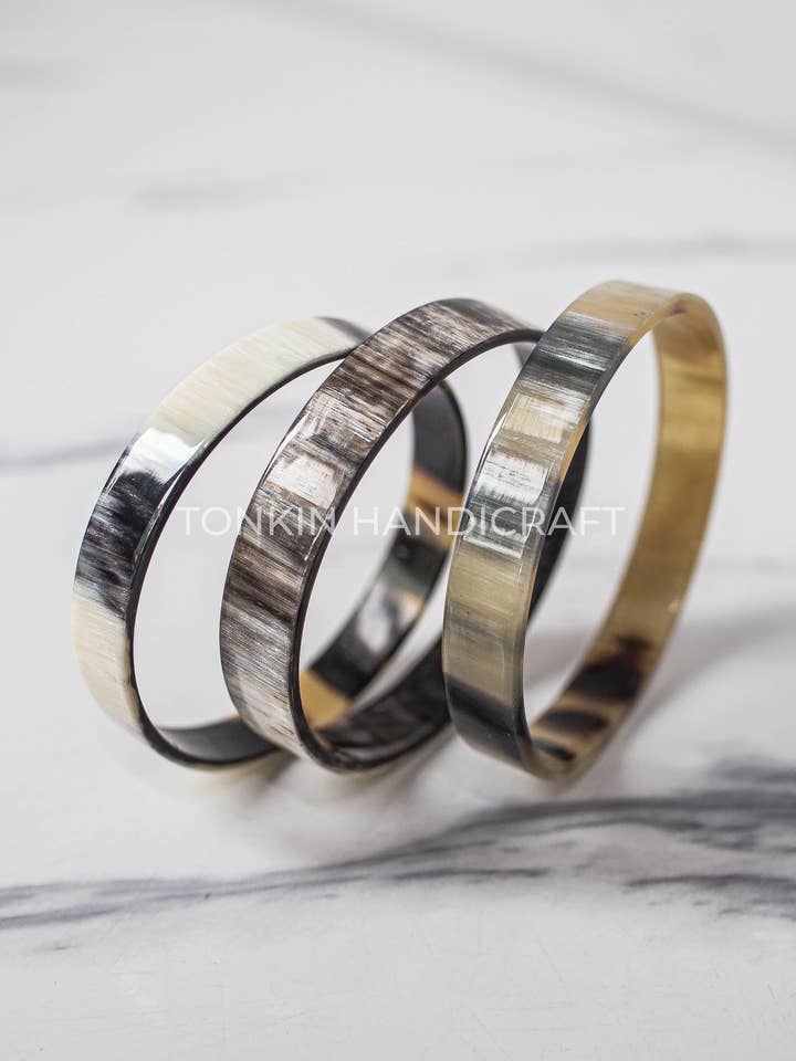 Brazalete de brazalete con cuerno de búfalo para venta al por mayor de Tonkin Handicraft