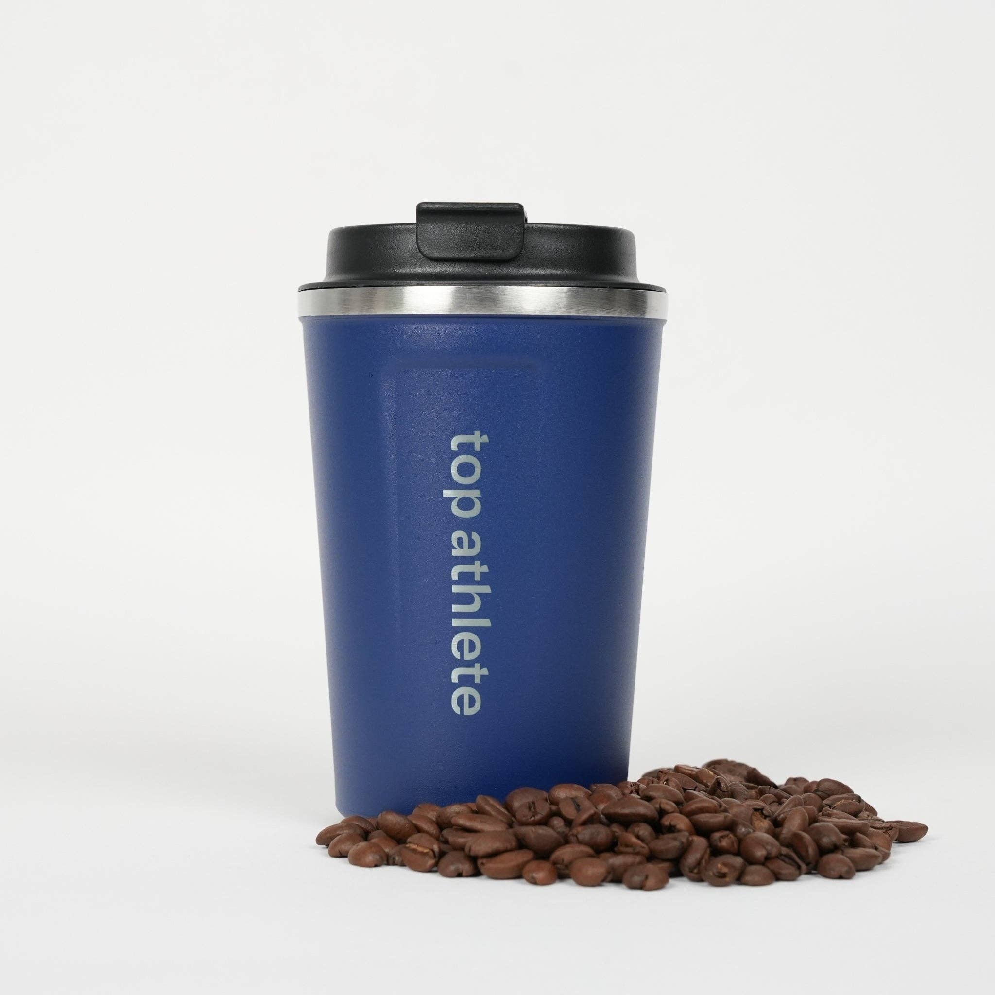 Top Athlete - Wholesale Insulated mug/tumbler - Reusable Coffee Cup Blue | 380ml - 13oz