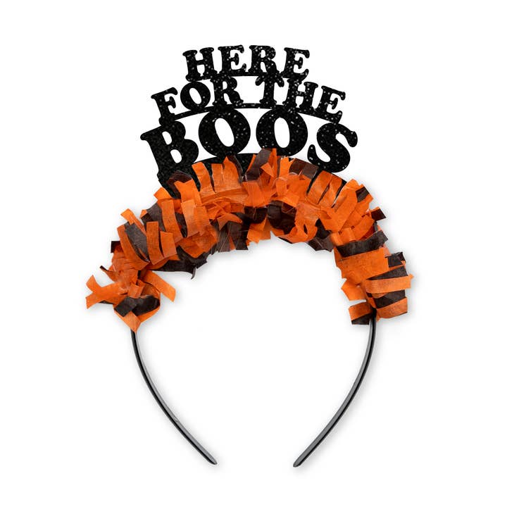 Här för Boos Halloween Child Adult Party Crown Pannband för wholesale av Festive Gal