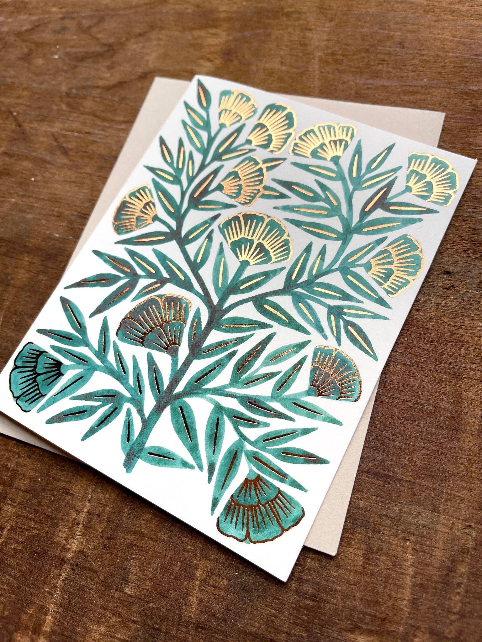 Katharine Watson - Venta al por mayor Tarjetas de felicitación - Tarjeta de felicitación en blanco con acabado metalizado4