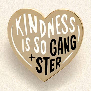 Vänlighet är så Gangster Emalj Pin för wholesale av Hearts to the Moon