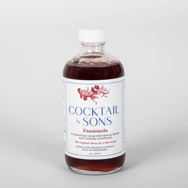 Cocktail & Sons - Wholesale Cocktail Mix/Syrup - Fassionola | The Modern Tiki Cocktail Syrup (8oz)