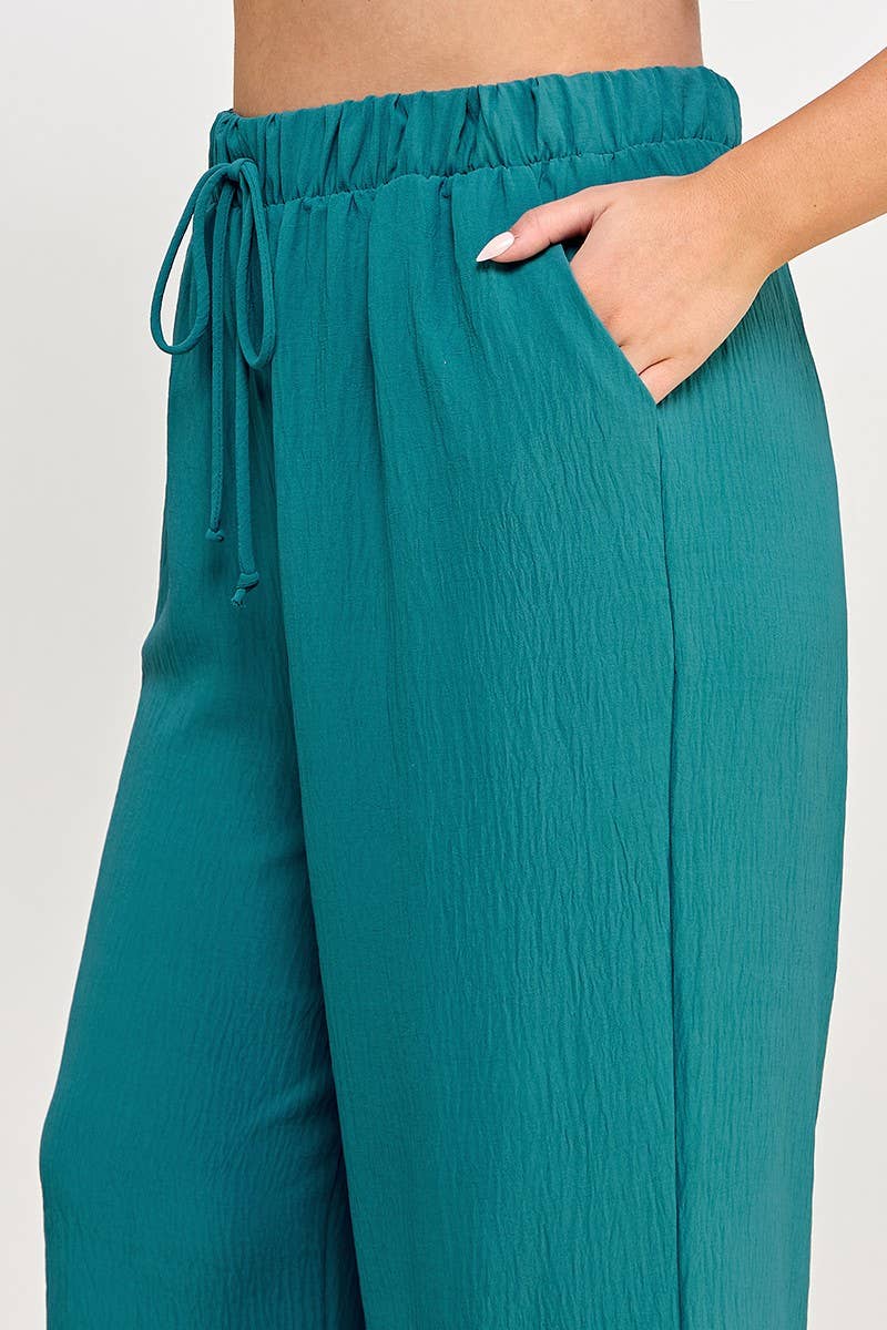 Haute Fox Plus Size & Contemporary - Vente Pantalon – femme - Pantalon tissé grande taille à jambes larges NK18360-P8