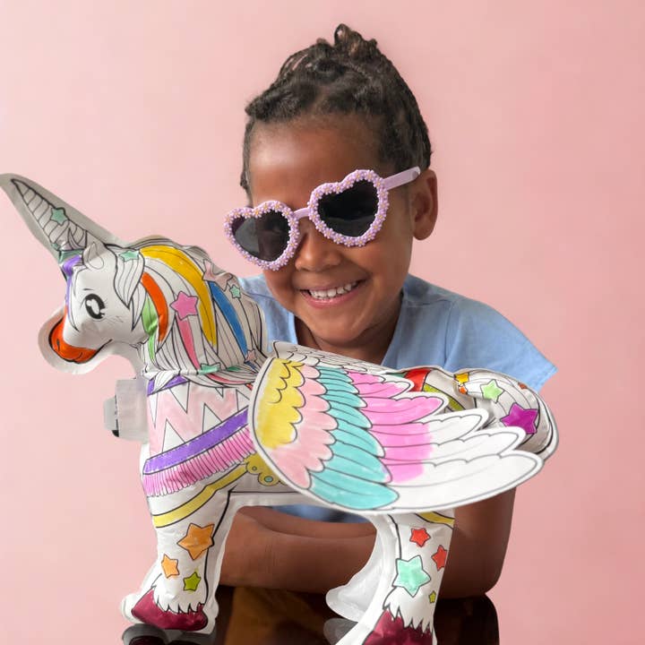 ARA-CREATIVE - Wholesale Coloring Book - Kids & Baby - Color-in inflatable - giant unicorn