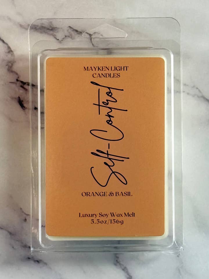 Self-Control Wax Melt for wholesale by Mayken Light Candles