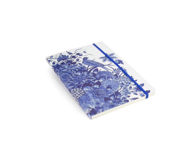 MUSEUM WEBSHOP - Wholesale Notebook - Softcover notebook, A5, Delft Blue birds2