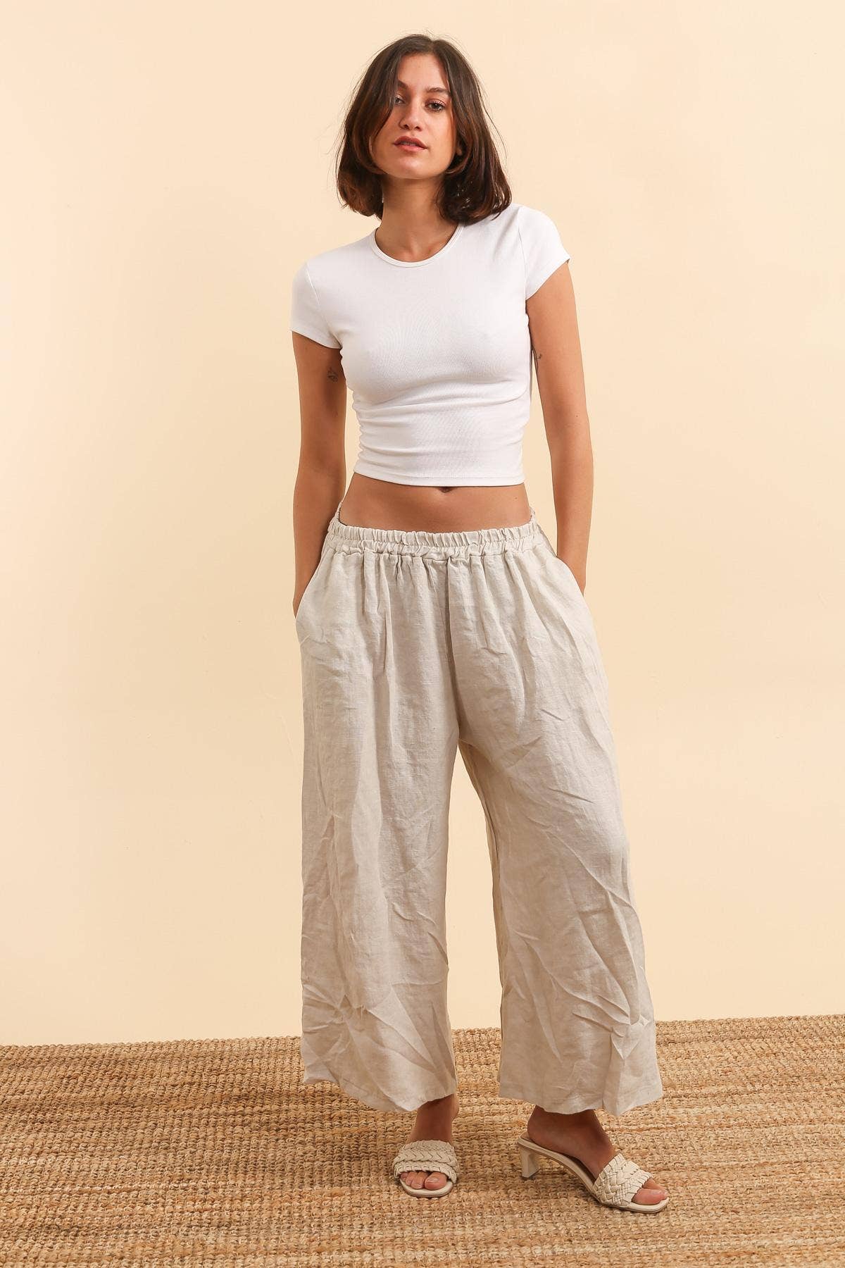 la maison des fibres naturelles – Großhandel Hose – Damen – Leinenhose 6272 aus 100 % Leinen26