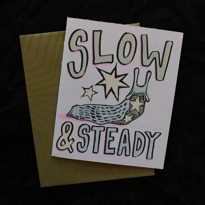 Motiverende Slakkenkaart voor wholesale door Looky Here