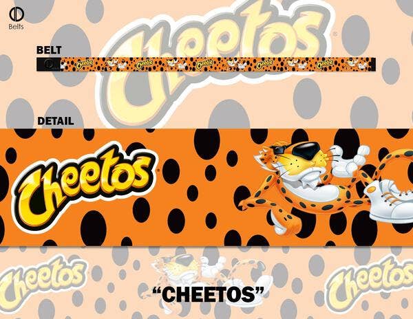 Odd Sox - Wholesale Belt - Unisex - Cheetos & Chester - Unisex One Size Belt1