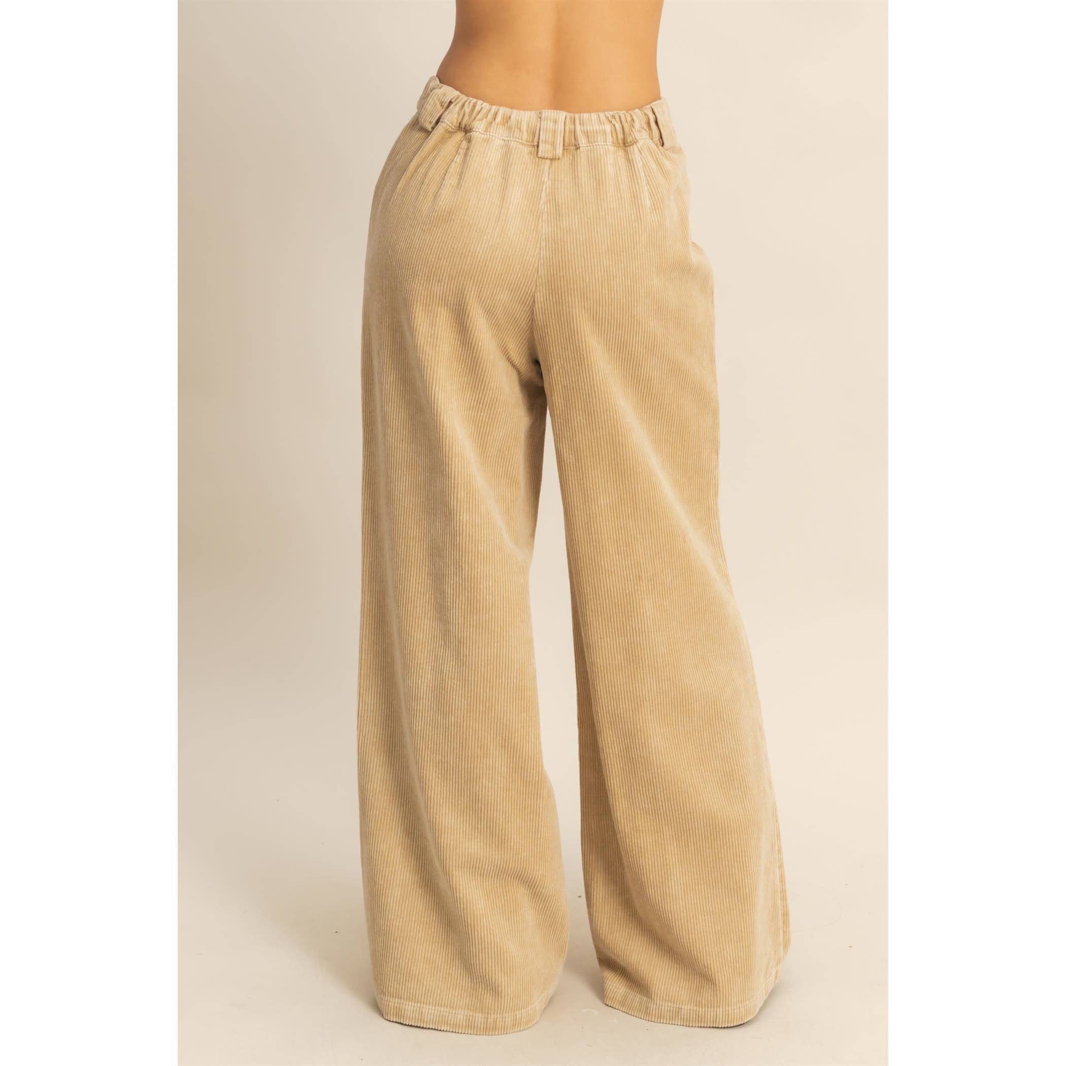 HYFVE - Wholesale Pants - Women's - Snow Garment Washed Corduroy Trousers1