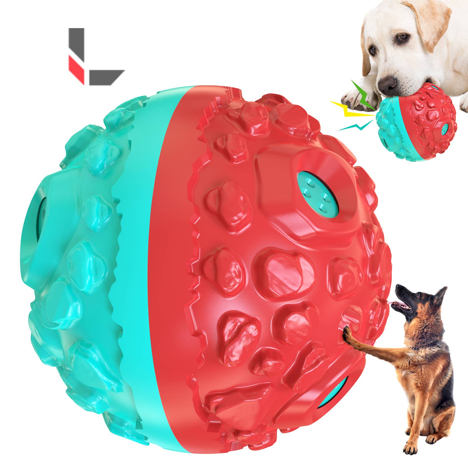 Dog Toy Ball Non-Toxic Soft Pet Chew Toys Dog Food Treat Feeder Tooth  Cleaning Ball Iq Training Ball - China Pet Toy and Rubber Dog Toy price
