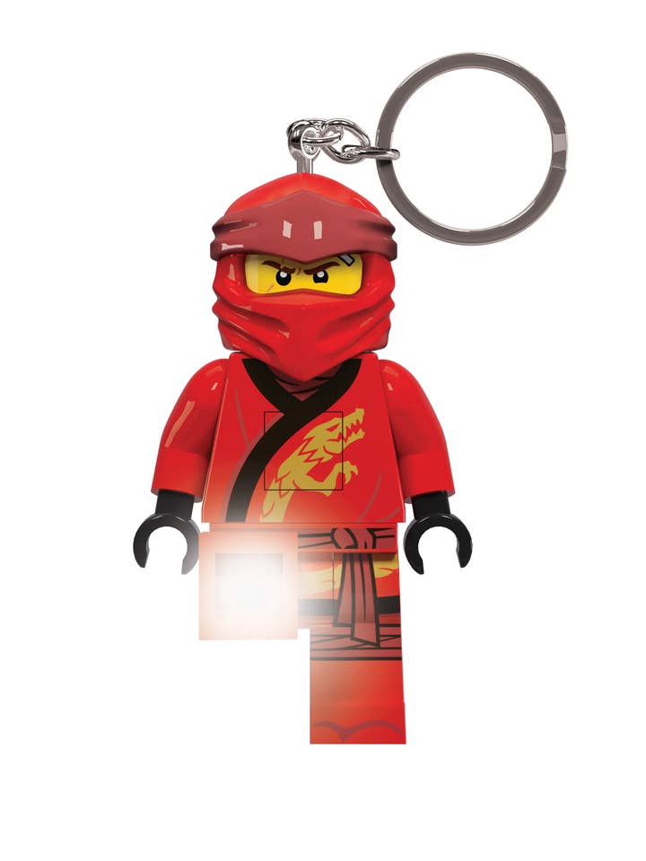 LEGO Ninjago Legacy Kai Schlüsselanhänger mit Fächern, 7,5 cm für den Großhandel von Joy Toy