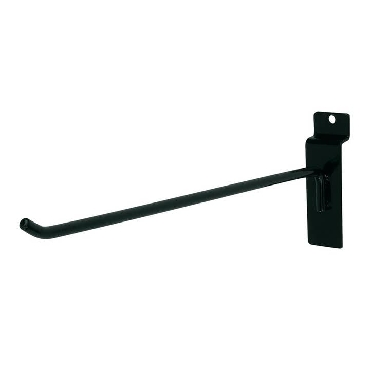 Store Supply Warehouse - Wholesale Retailer Display - Accessories - Black Peg Hook for Slatwall