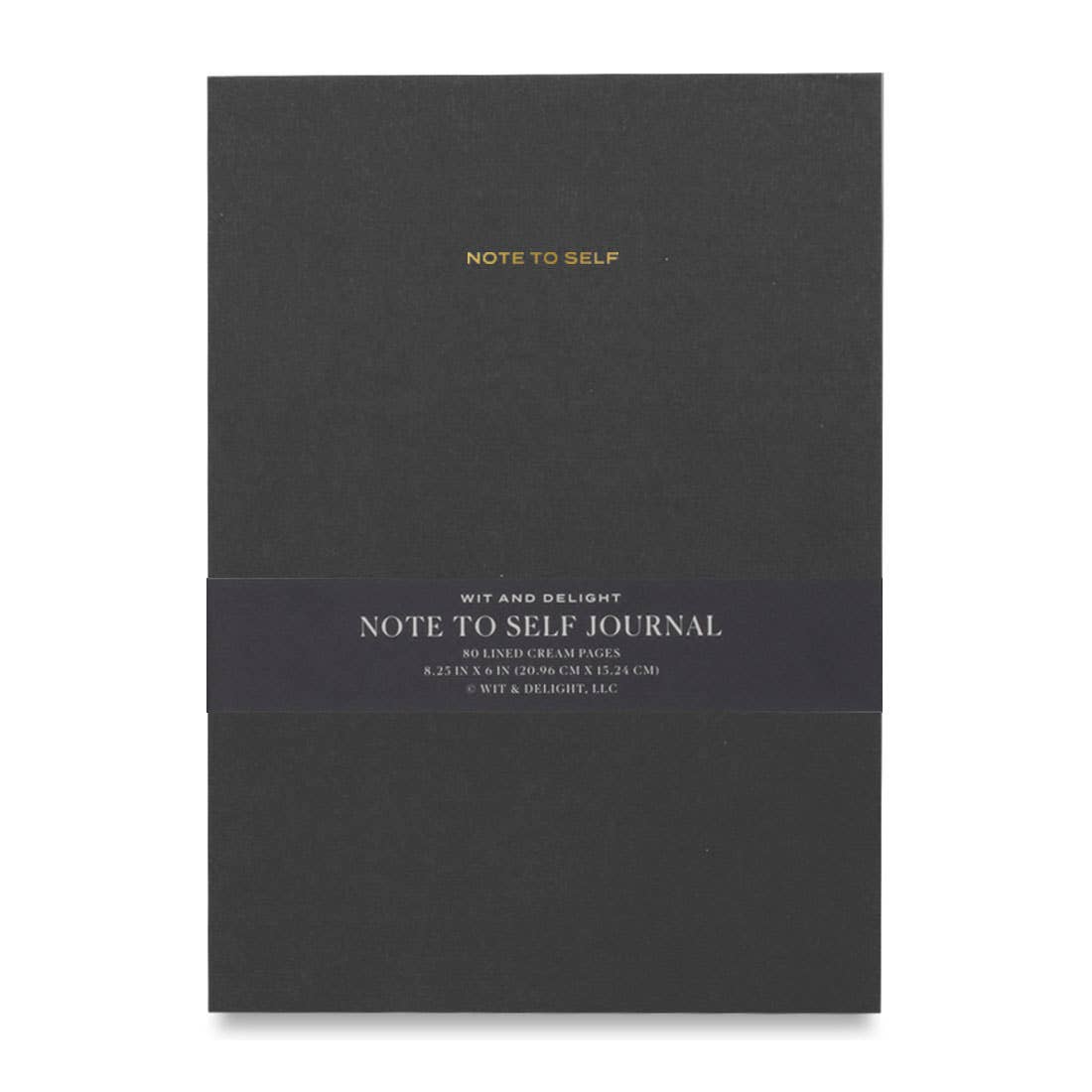 Wit & Delight - Wholesale Journal/Diary - Black Note To Self Journal2