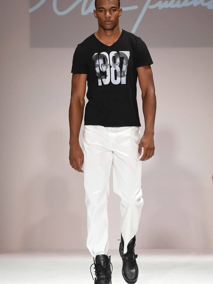 1987 Unisex T-shirt for wholesale by Uwi Twins Fashion Label