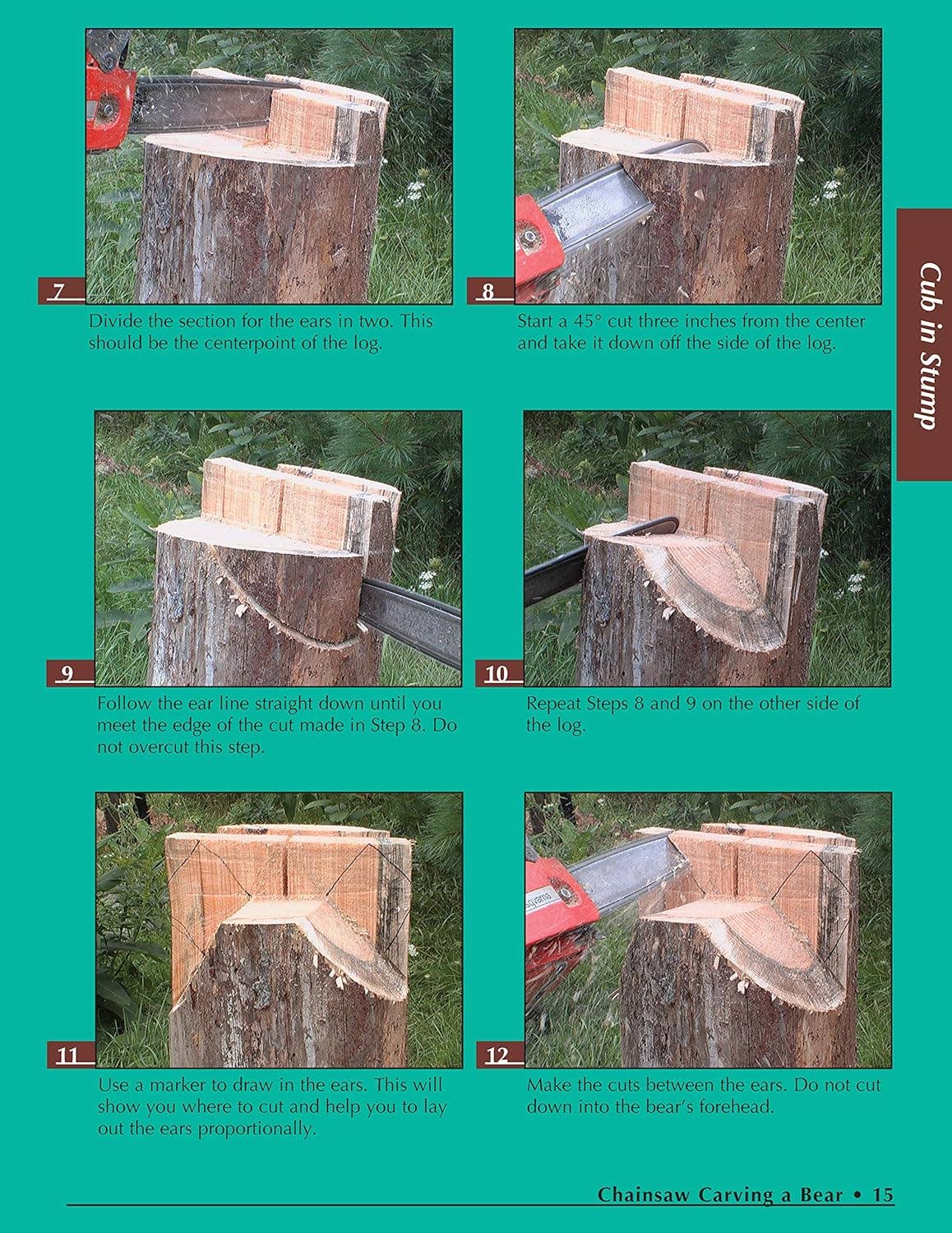 Fox Chapel Publishing - Wholesale Crafts, Hobbies & DIY - Chainsaw Carving a Bear - A Complete Step-By-Step Guide Book2