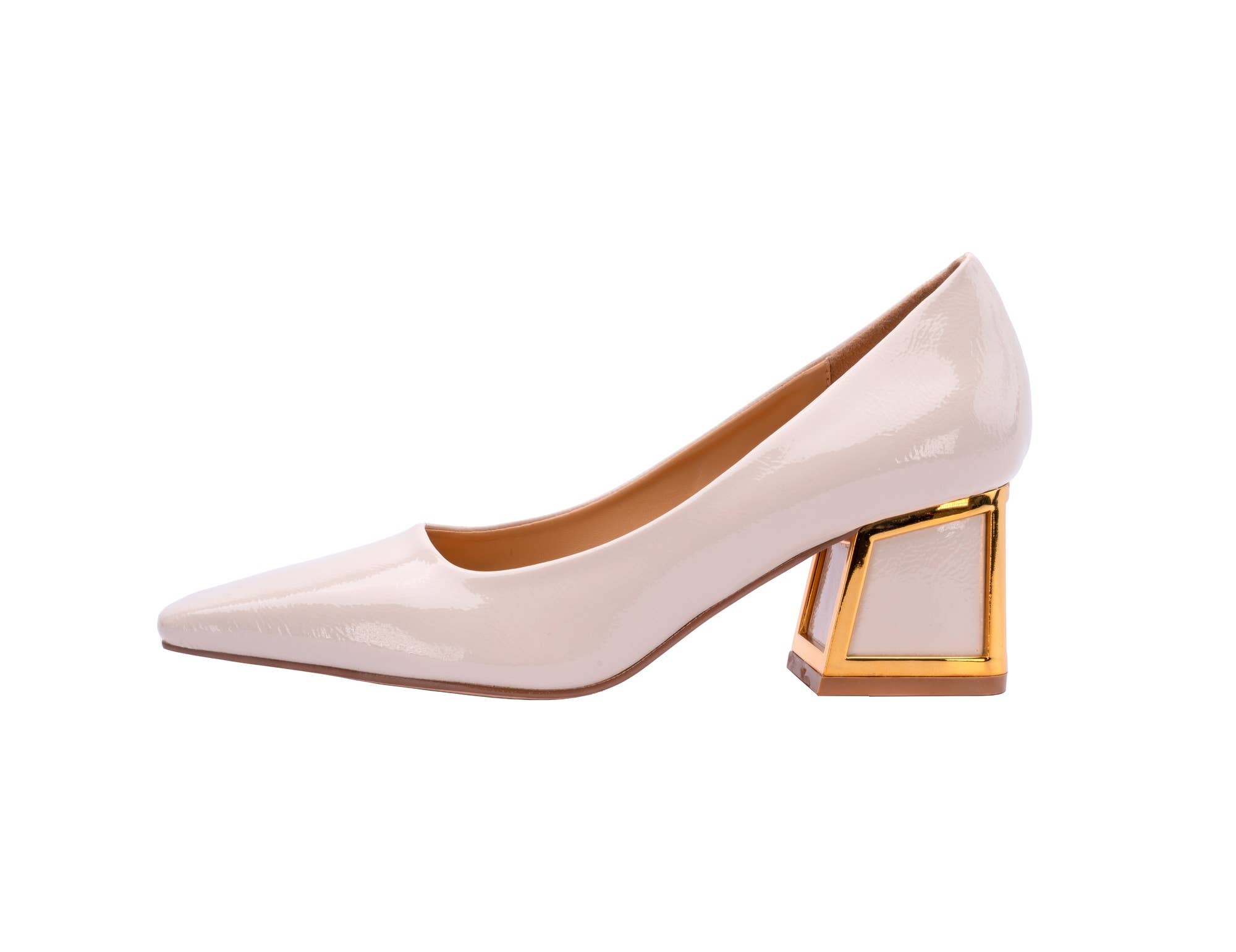 LADY COUTURE – Großhandel High Heels – Damen – Blink Square Zehenpumpe auf einem architektonischen 2,5-Zoll-Absatz