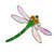 Large Dragonfly 4.5" x 5" for wholesale by DGE Distribution