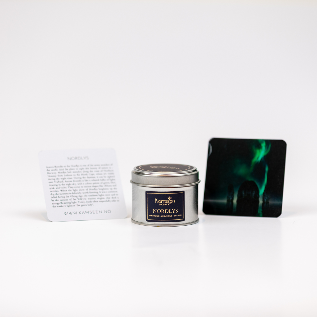 KAMSEEN - Wholesale Travel Candles - NORDLYS- Soy wax & Paraben free Vegan  Scented Candle0