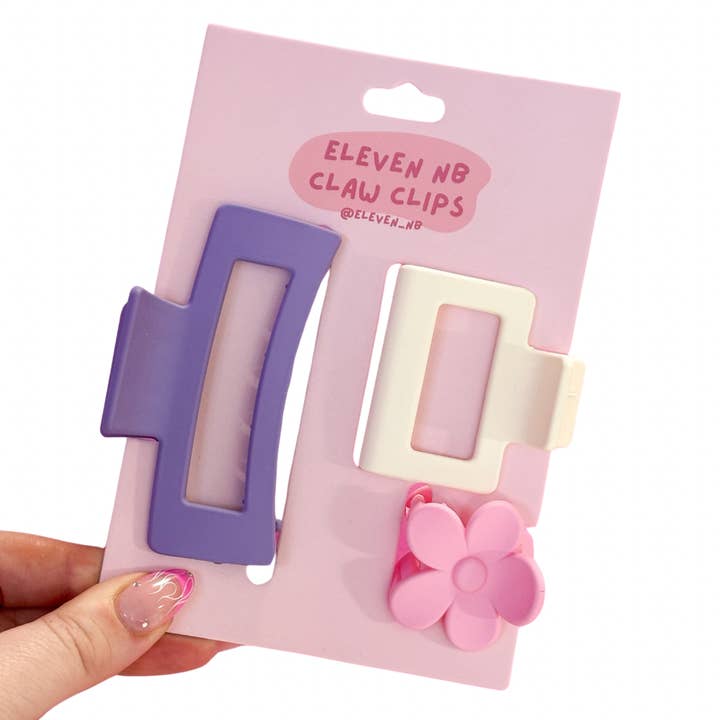 Claw Clip Set for wholesale by Eleven