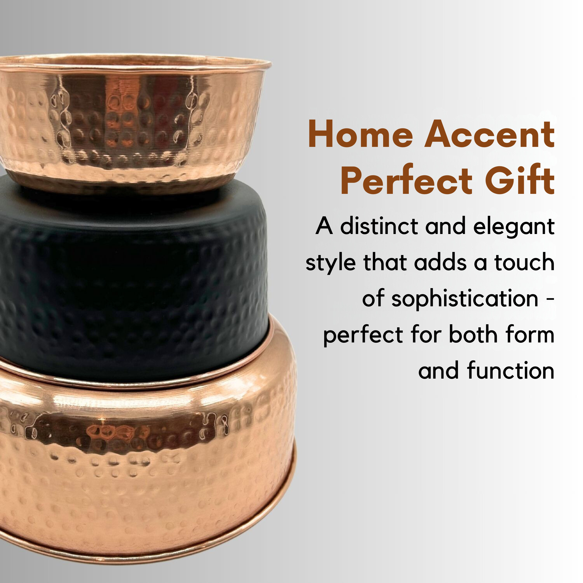 EMBERS ELEMENTS - Wholesale Pet Bowl - Cat/Dog - AURORA – Handcrafted, Hand Hammered Pure Copper Pet Bowls5