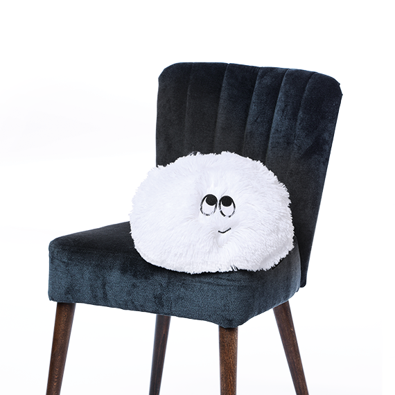 FLAUSCHN® - Vente Peluche – enfant et bébé - BabyFluschn blanc brillant | Blanc 30 cm0