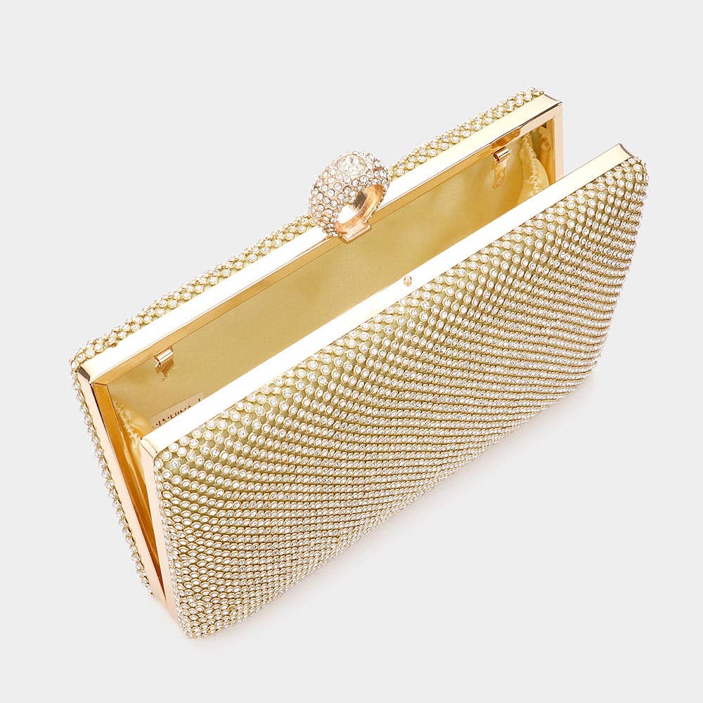 Sensibling Corp. – Engroshandel Clutch - Dame – Bling rektangel aftenclutch/crossbody-taske6